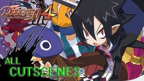 Disgaea 4: A Promise Unforgotten - All Cutscenes/ Full Story | 1080p HD - True Ending