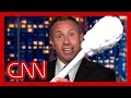 Chris Cuomo teases brother Andrew with giant test swab