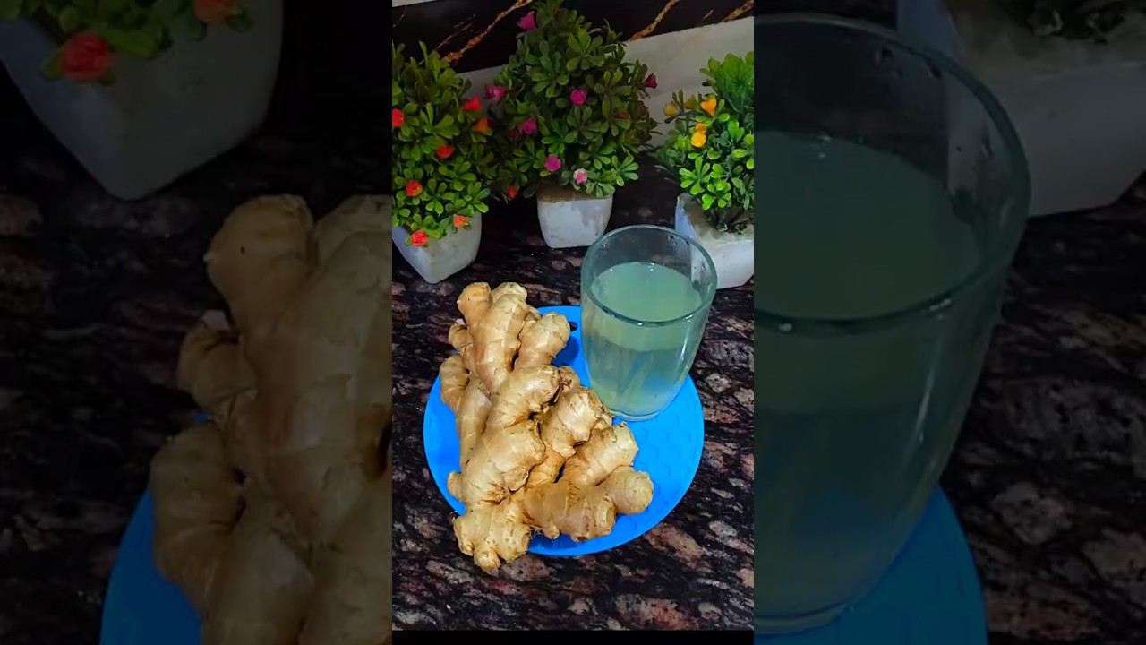 Ginger water benefits 