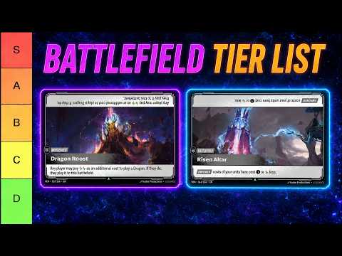 RIFTBOUND VENDETTA Tier List! Ranking Every New Battlefield!
