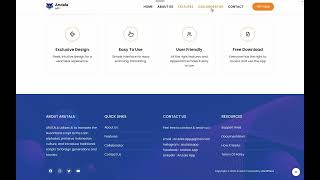 Arutala Aksara Landing Page Prototype