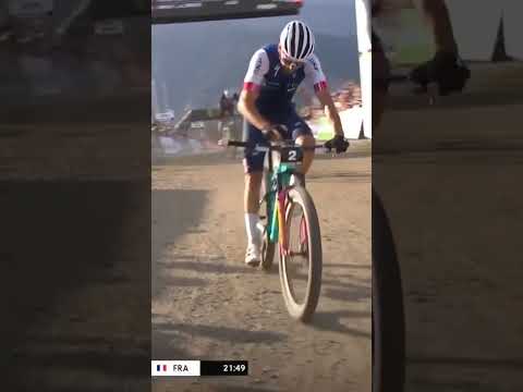 🇫🇷🏆😍Victor Koretzky champion du monde de short-track en VTT #shorts #cycling