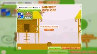 Monkey Kick Off - How to score over 5,000 Points