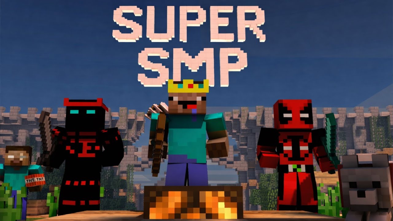 Minecraft SUPER SMP LIVE Gamplay - YouTube
