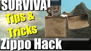 Zippo hack: Survival Lighter even with no fuel | RevHiker Outdoors