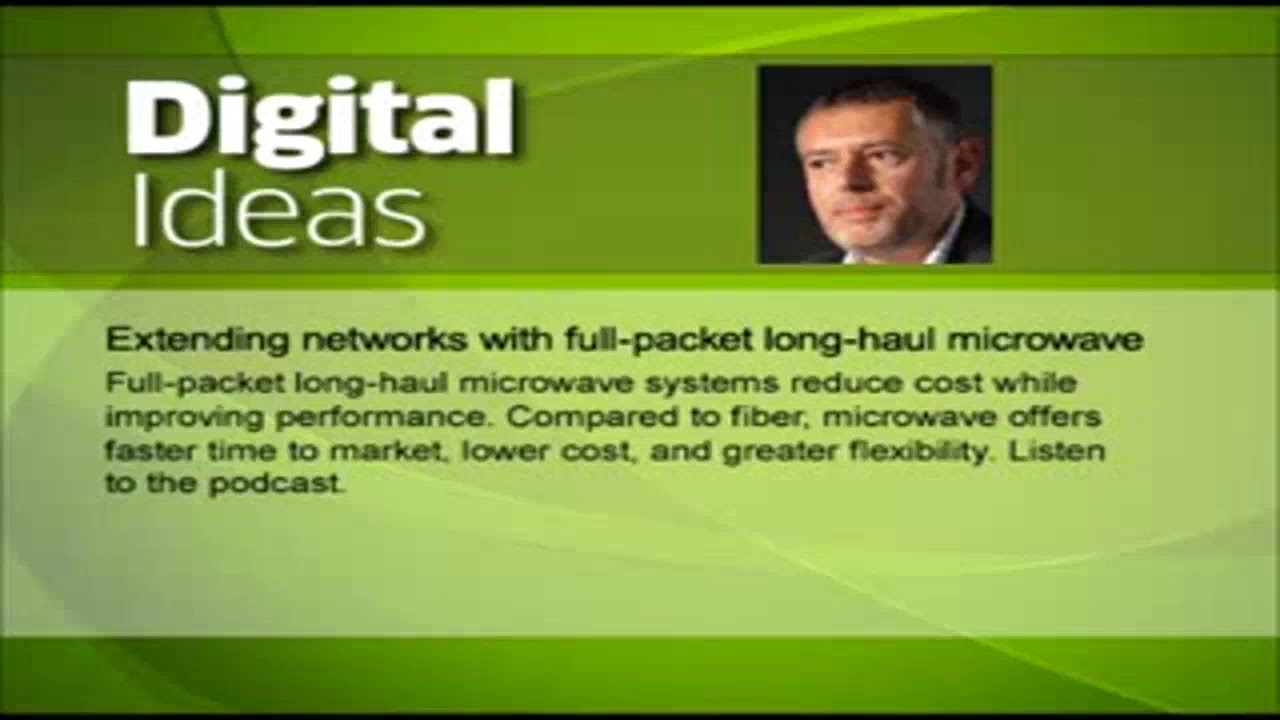 Extending networks with full-packet long-haul microwave - YouTube