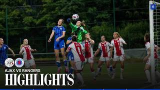Highlights Ajax V Rangers Women Uwcl 8 Aug 2026
