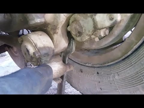 Как легко затянуть гайки реактивных тяг Камаз и.т.д.