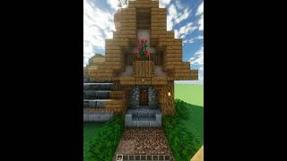 Minecraft Builds💀| YOU CAN ASK THE FLOWERS | #shorts #edit
