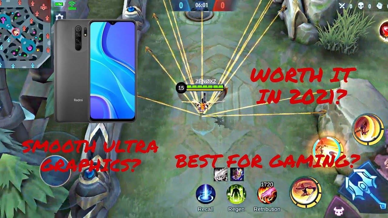 Xiaomi redmi 9 2021(SMOOTH ULTRA GRAPHICS?) MLBB