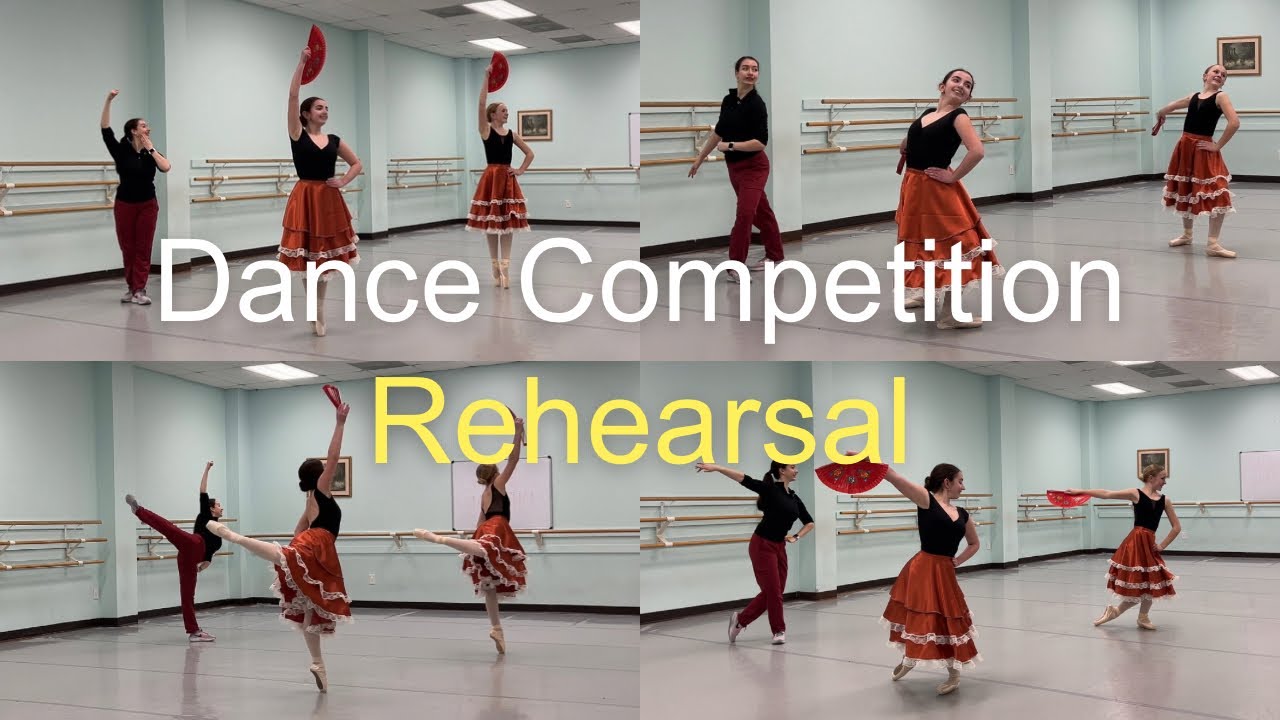 Dance Competition Rehearsal & Warmup - YouTube