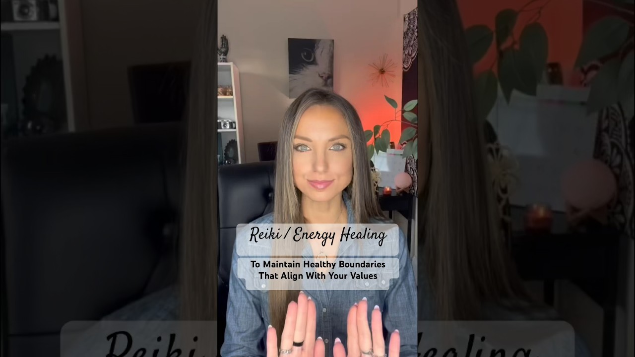 Reiki To Maintain Healthy Boundaries That Align With Your Values | Energy Healing / ASMR 