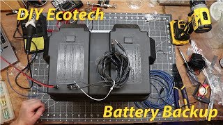 DIY Ecotech battery backup for $40!