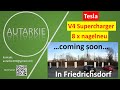 Tesla - neuer V4 Supercharger Standort - Friedrichsdorf an der A5 - Autarkie - Folge 320 #tesla