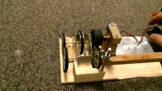 Flywheel Car Powered By External Motor- Asme Energy Relay