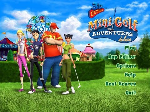 3D Ultra Minigolf Adventures Deluxe (3/4): Space - all holes in one
