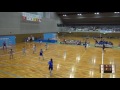 5日 ハンドボール女子 国体記念体育館 Dコート いわき総合×日川 1回戦 1