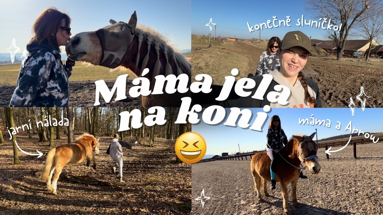 Málem to skončilo pádem z koně...
