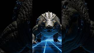 Gustave : Africa's deadliest Crocodile #gustave #crocodile #3d #animation  #shorts