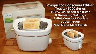 Philips Eco Conscious Edition Toaster 5000 Series Review - YouTube