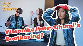 "His beatboxing almost killed us that day” ft. @Dharni @Mamiko | On Set With Annette Ep 5