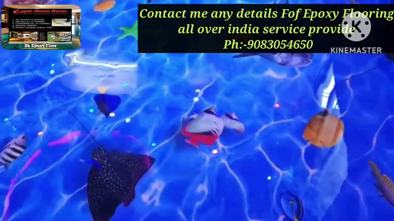 3D Epoxy Flooring installation | In west bengal  