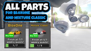 ROBLOX DRIVE WORLD | ALL USA PARTS LOCATION FOR BLOXONE AND MIXTURE CLASSIC