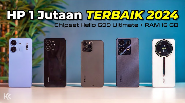 5 Rekomendasi HP 1 JUTAAN TERBAIK 2024, Siap GAMING Kamera BENING!