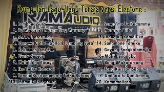 Kumpulan Lagu Lagu Toraja versi Electone.