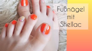 How to: Pediküre mit Shellac | SUMMERNAILS | Danana