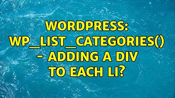 Wordpress: wp_list_categories() - adding a div to each li?