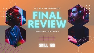 Final Exam Review Nano Video: Range of Exponential Functions