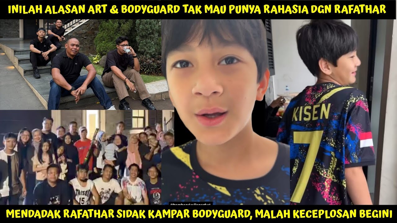 INI ALASAN ART & BODYGUARD RANS TAK MAU PUNYA RAHASIA DGN RAFATHAR! SDH MEMBAIK MAMA AMY MOMONG 2R!!