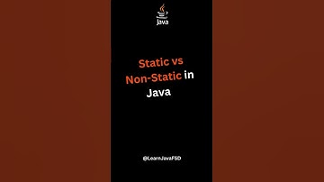 Static vs Non-Static in Java – Explained with Examples! #java #coding #programming #learning