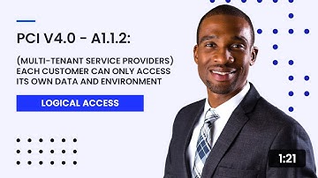 PCI v4.0 - A1.1.2: (Multi-Tenant Service Providers) Each Customer Only Access Own Data & Environment