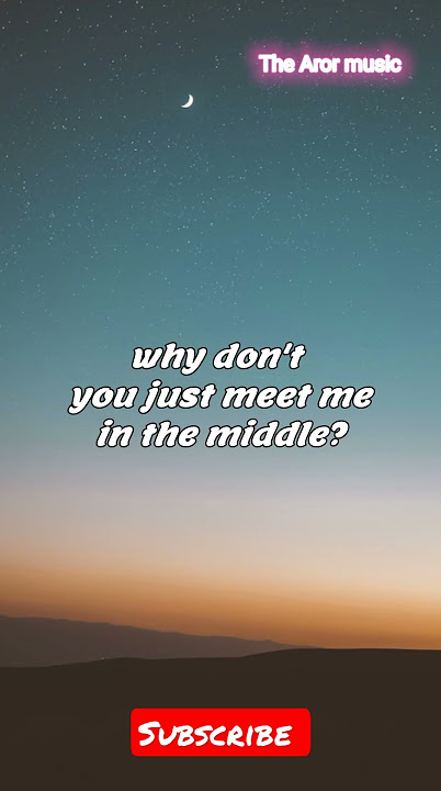 Zedd Maren - The Middle (Lyrics)