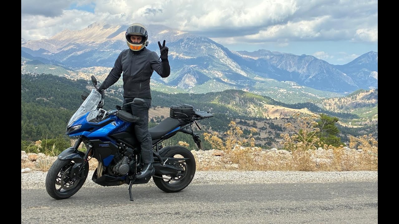 Kaş Virajları - Triumph Tiger Sport 800