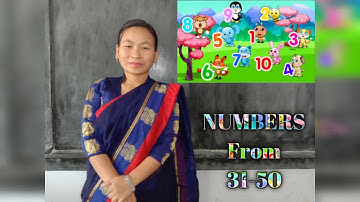 Numbers From 31-50 | Pushpa Thapa