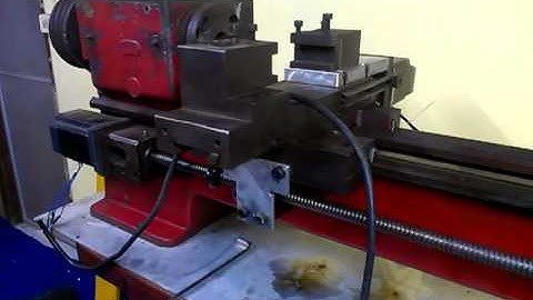 cnc lathe x stepper