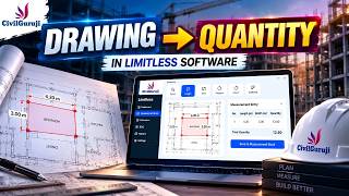 How to Extract Quantity from Drawings Using Limitless Software | Drawing Measurement Tutorial screenshot 4