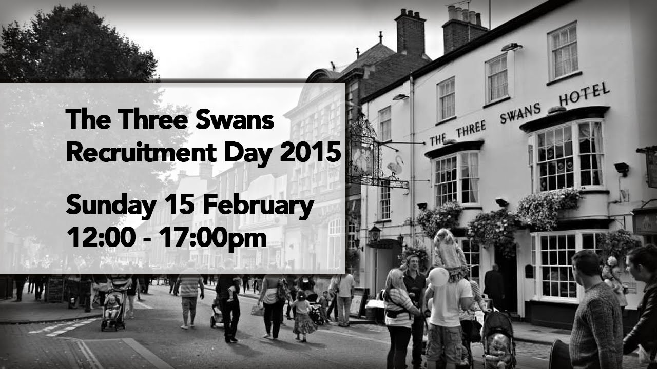 The Three Swans, Market Harborough Recruitment Day