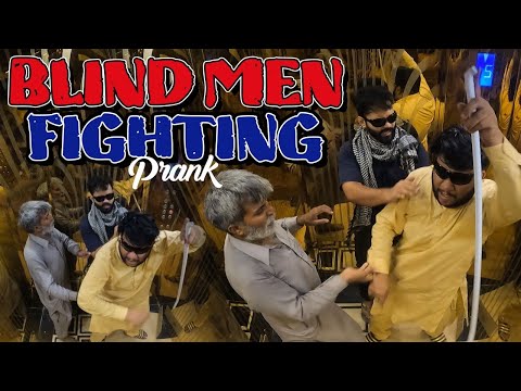 | BLIND MEN FIGHTING PRANK | By Nadir Ali & Ahmed Khan in | P4 Pakao | 2022