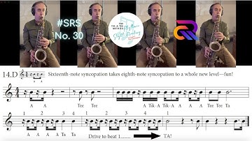 Sixteenth Note Patterns - a practice exercise from Ron Castonguay