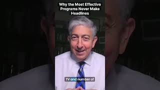 Why the Media Ignores the Programs That Actually Work