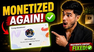 How I Solved YouTube Inauthentic Content & Got Monetized Again! 🔥 | How to Submit Appeal video