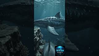 🦈 Into the Dark Depths | Shark's Journey Through the Deep Ocean #deepsea #oceanmystery #oceansecrets