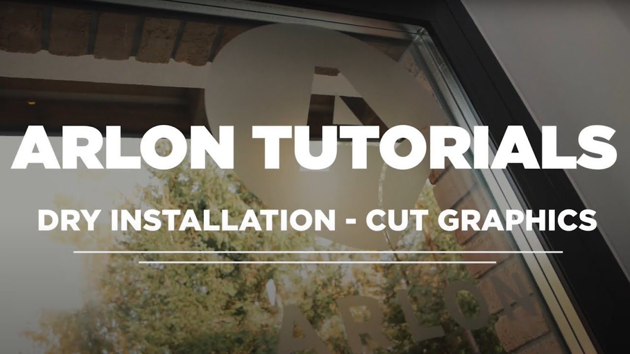 Dry Installation - Cut Graphics | Architectural Tutorial 