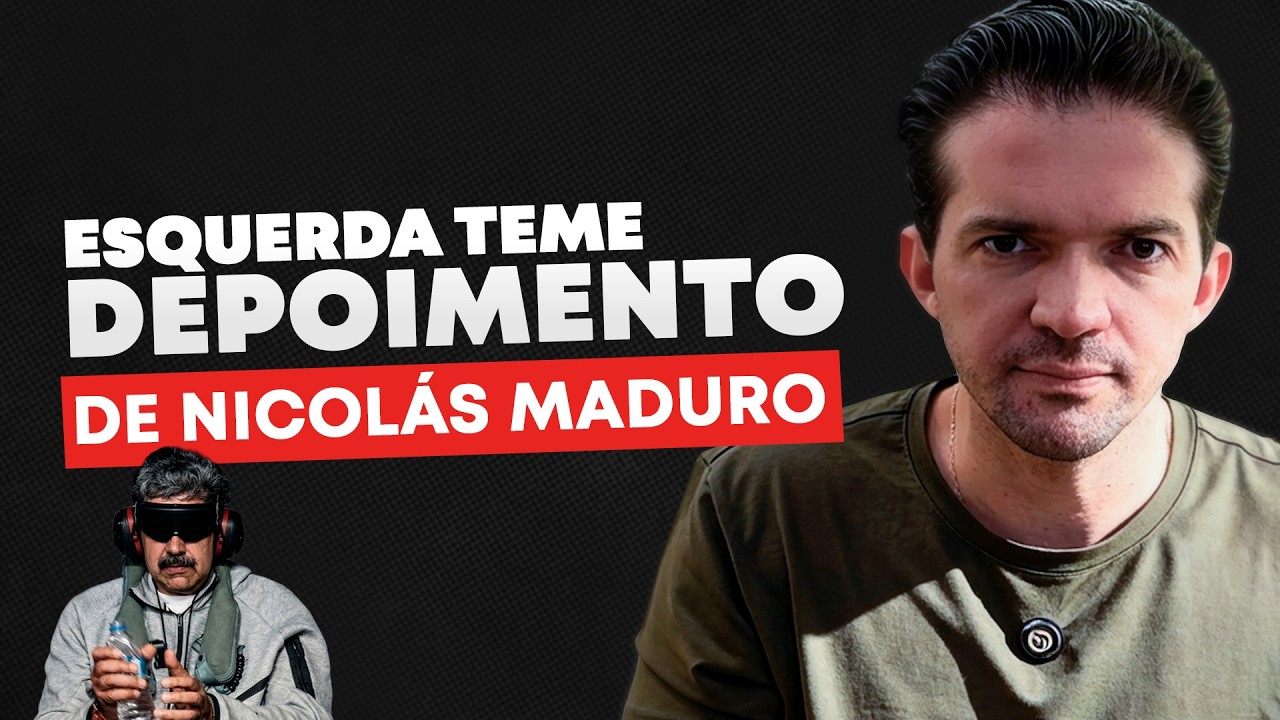 A QUEDA do DITADOR: MADURO está PRESO nos EUA e a ESQUERDA está em PÂNICO