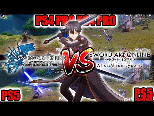 Jeu PS4 Sword Art Online Alicization Lycoris - Bon état - Boîtier Et Instructions Inclus