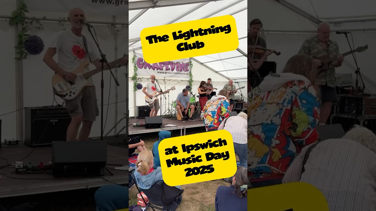 The Lightning Club at Ipswich Music Day 2025 